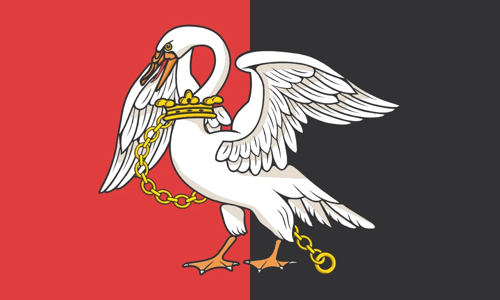 Buckinghamshire: Flagge
