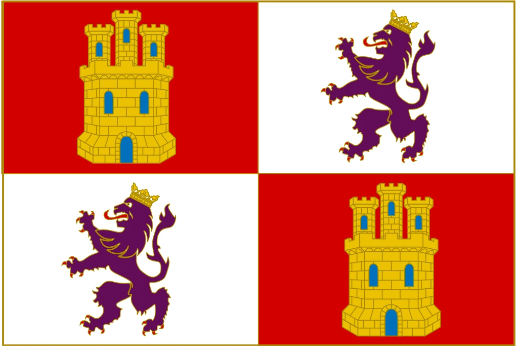 Kastilien und León: Flagge