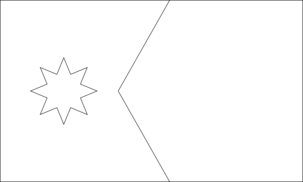 Minnesota: Flagge zum Ausmalen