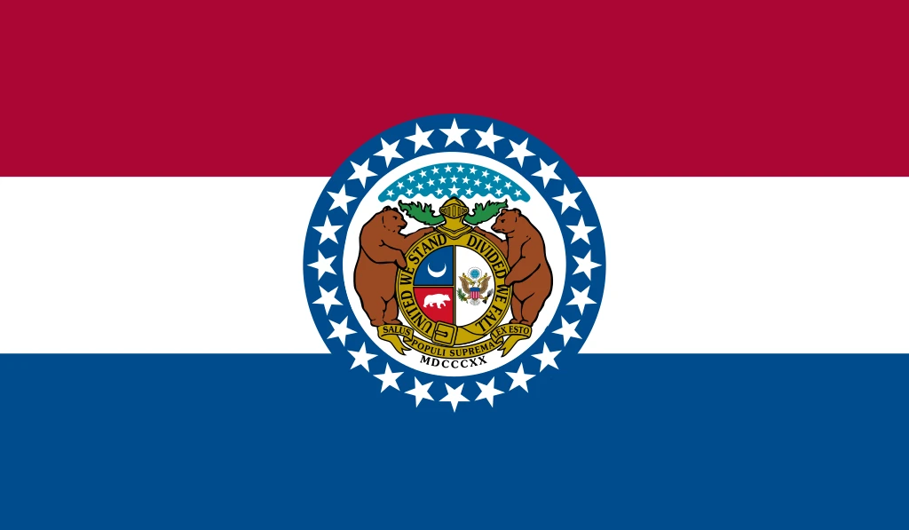 Missouri: Flagge