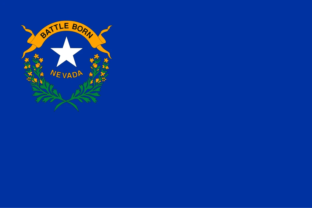 Nevada: Flagge