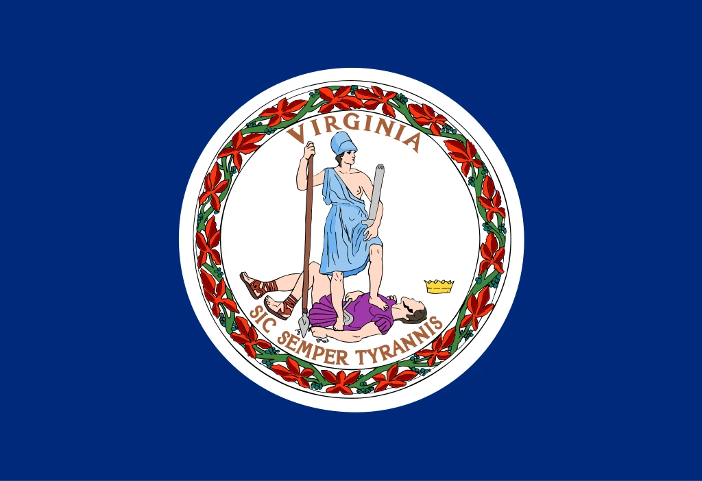 Virginia: Flagge